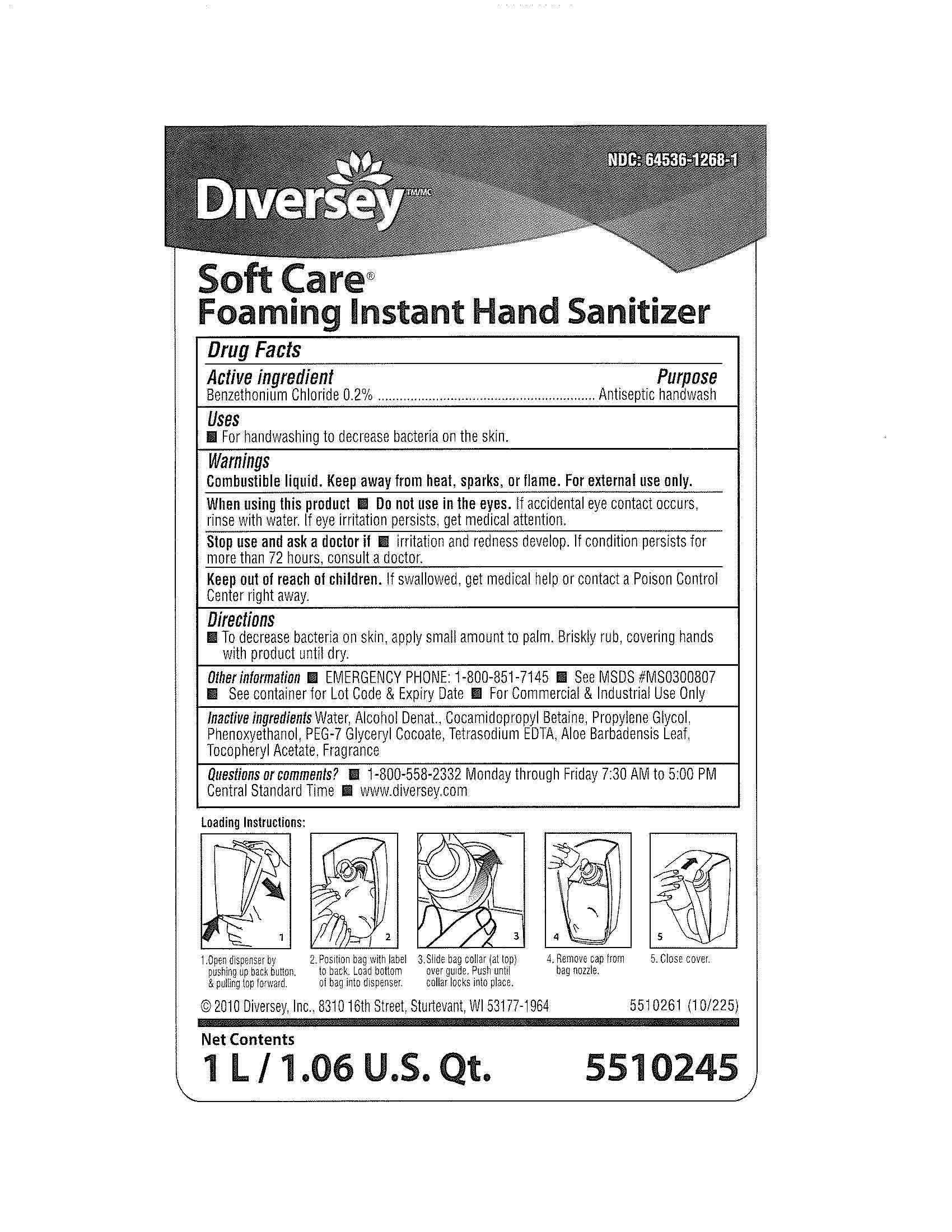 Soft Care Foaming Instant Hand Sanitizer